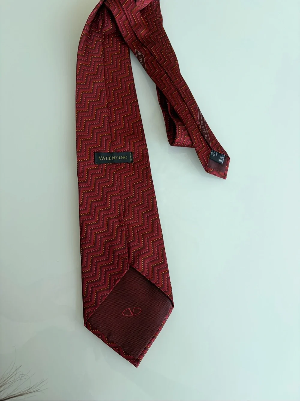 Valentino 100% Silk Tie